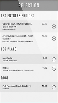 menu restaurant online